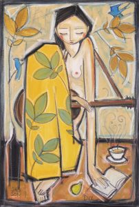 Denis Chiasson: IN THE MORNING WITH TWO BLUE-BIRDS