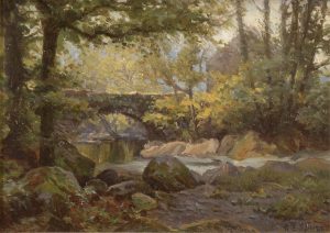 Gertrude Eleanor Spurr Cutts: THE TORRENT WALK, DOLGELLAU, N. WALES