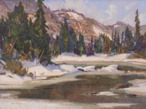 Hal Ross Perrigard: WINTER MOTIF #2 IN THE LAURENTIANS