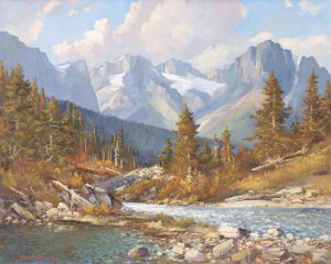 Duncan Mackinnon Crockford: AUTUMN COMES TO THE KANANASKIS COUNTRY, ALBERTA