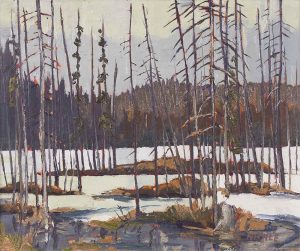 Lawrence Nickle: SWAMP AND LAKE SOUTH OF LIMBERLOST