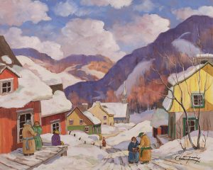 Claude Langevin: AVEC LES VOISINS