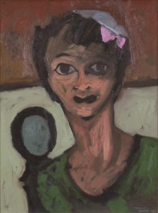 Maxwell Bennett Bates: HEAD OF A WOMAN