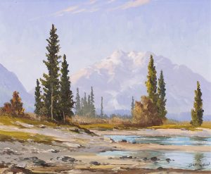 Duncan Mackinnon Crockford: ROCKY MOUNTAIN RIVER VALLEY