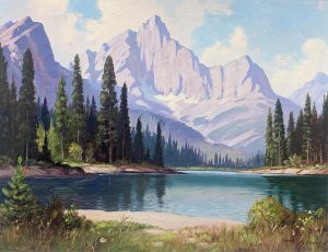 Roland Gissing: LAKE MINNEWANKA