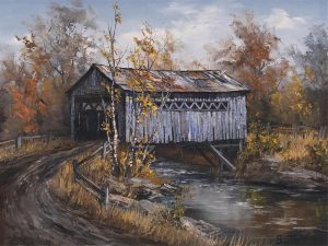 Georgia Jarvis: FALL COVERED BRIDGE