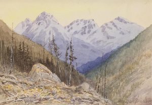 Frederic Marlett Bell-Smith: MINE IN THE ROCKY MOUNTAINS