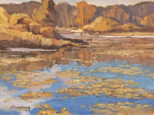 Gilbert A. Flodberg: BACKWATER (ST. GEORGE’S ISLAND CAMPGROUND, CALGARY)