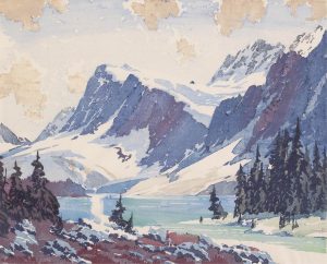 Barbara Harvey Leighton: BOW LAKE