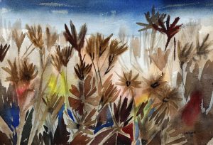 Janet Mitchell: FIELD IN AUTUMN II
