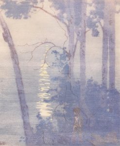 Walter Joseph Phillips: MOONLIGHT, LAKE OF THE WOODS