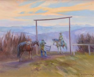 Orestes Nicholas (Rick) Grandmaison: OCTOBER EVENING, RED DEER LAKE