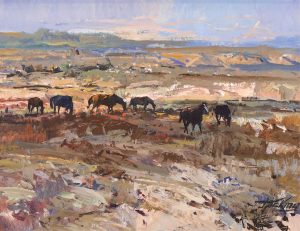 Jack King: HORSES ON THE OPEN RANGE