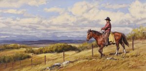 Richard Audley (Dick) Freeman: CHECKING FENCES