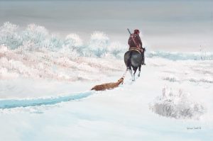 Michael Lonechild: DRAGGING HOME THE DEER