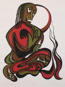 Daphne Odjig: THE SQUAW MAN