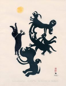 Angotigolu Teevee: SPIRITS REACH FOR MOON