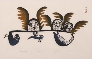 Lucy Qinnuayuak: SPECTATOR BIRDS