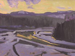 Illingworth Holey (Buck) Kerr: ELBOW RIVER, WINTER