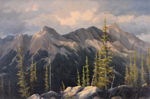 Karl E. Wood: N.E. FROM MT. REVELSTOKE