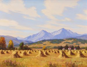 Roland Gissing: HARVEST IN THE HIGHWOOD