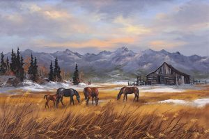 Georgia Jarvis: A FOOTHILLS SCENE