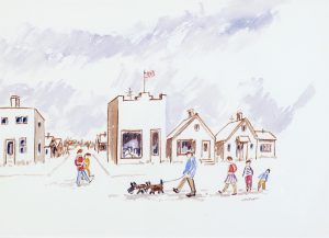 Janet Mitchell: TWO ON A LEASH