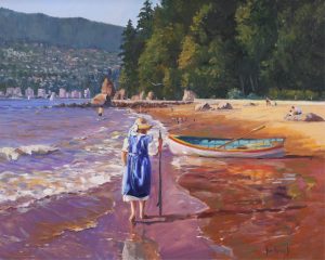 Ron Hedrick: BEACH STROLE (sic)