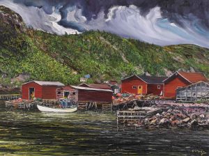Jean-Claude Girardin: STORMY SKY
