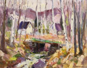 Francine Noreau: CABINS IN THE WOODS