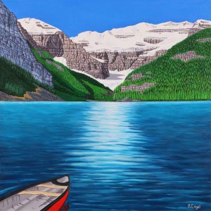 Barbara Engel: THE SILENCE OF THE WATER, LAKE LOUISE, ALBERTA