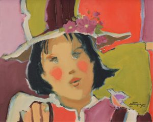 Claudette Castonguay: THE YOUNG GIRL AND THE BIRD