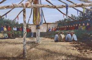 Allen Sapp: SUN DANCE AT STONEY RESERVE