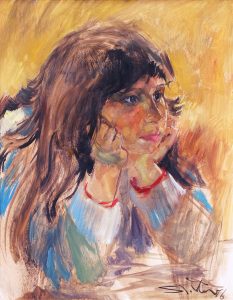 Arthur Shilling: PENSIVE GIRL