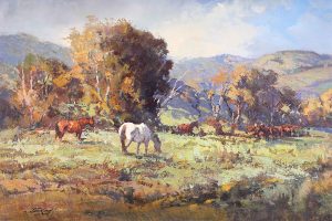 Jack King: HORSES GRAZING