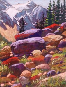 Karin Richter: VIEW OF MT. ABERDEEN