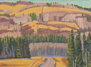 Illingworth Holey (Buck) Kerr: TREE PATTERN, FOOTHILLS