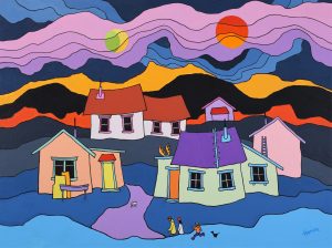 Ted Harrison: THE WHITE DOG