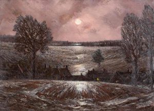 Homer Ransford Watson: A MOONLIT VILLAGE
