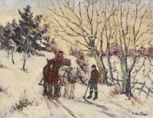 Berthe Des Clayes: WINTER AFTERNOON