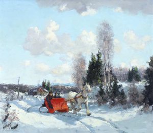 Frederick Simpson Coburn: A SUNNY DAY (GOING HOME)