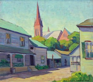 Anna Gertrude (Nan) Lawson Cheney: QUIET TOWN WITH CHURCH SPIRE