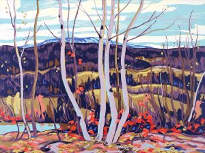 Alexander Young Jackson: MAPLE AND BIRCH