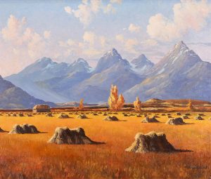 Duncan Mackinnon Crockford: FOOTHILLS, HAYING SEASON