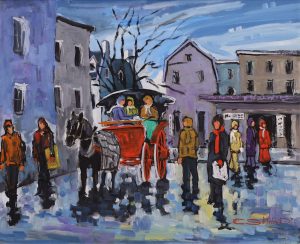 Claude Simard: LA CALECHE ROUGE