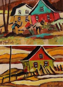 Jean-Guy Desrosiers (2): LES BUCHERONS (CHARLEVOIX) / AU BORD DU FLEUVE