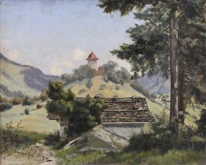 Homer Ransford Watson: SOUVENIR OF CHATEAU D’OEX