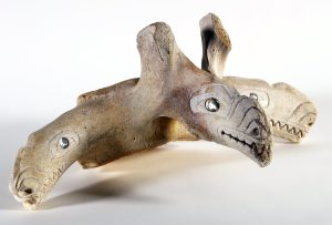 Rose Elsie John: FACE AND THREE WOLVES