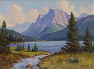 Roland Gissing: WATERFOWL LAKE