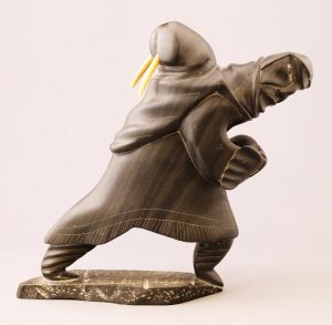 Samson Meeko: HUNTER CARRYING WALRUS
